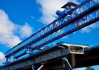 Кран на козлах прогона железнодорожного моста 100 тонн запуская/машина раскрытия