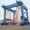 Кран подъема перемещения 150 тонн с 4 блоками слинга &amp; гидравлическим управлением рулем