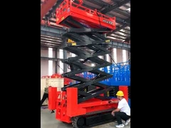 Mobile Scissor Lift Work Platform For Construction Sites CE Certified