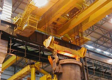 Электрическое оборудование металла надземного крана моста поднимаясь 5 тонн для металлургии