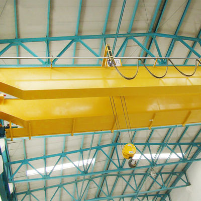 Промышленная веревочка провода вытягивая кран электрического прогона 20 тонн двойного надземный