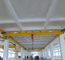 Верхний идущий надземный Underhung мостовой кран детализирует пядь 22.5m